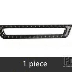 BMW センターコンソールフレーム装飾カバートリム 7シリーズ 730 740 750 2009-15 カーボンインテリアアクセサリー - 1 piece8