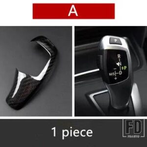 BMW センターコンソールフレーム装飾カバートリム 7シリーズ 730 740 750 2009-15 カーボンインテリアアクセサリー - 1 piece2
