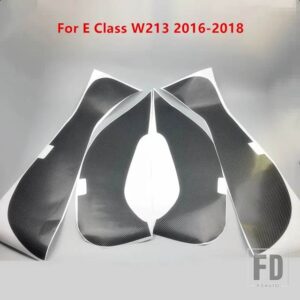 メルセデスベンツ ドア抗キックパッドマットカーボンステッカー 4個 GLA CLA GLC Cクラス W205/Eクラス W213 - E class