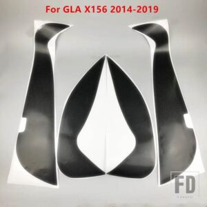 メルセデスベンツ ドア抗キックパッドマットカーボンステッカー 4個 GLA CLA GLC Cクラス W205/Eクラス W213 - GLA