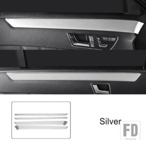 メルセデスベンツ ステンレスドア装飾ストリップ Eクラス W212 2010-2015 インテリアアクセサリー - Silver