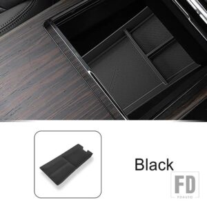 テスラ 中央制御アームレストボックス底シリコンパッド装飾モデル X/S 2023 インテリアアクセサリー - 1 piece2