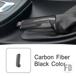 BMW センターコンソールハンドブレーキホルダーカバートリム E90 F30 F31 F34 F32 F36 E84 F48 E88 F20 F21 F22 M3 M4 F80 F82 スタイリング - Carbon Fiber Color
