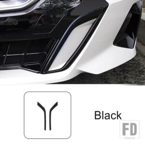 BMW フロントバンパー装飾ストリップ 5シリーズ I5 G60 2024 外装アクセサリー - Black