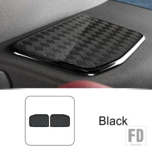 BMW ステンレストランクオーディオスピーカー装飾カバートリム 5シリーズ I5 G60 2024 インテリアアクセサリー - Black