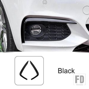 BMW フロント風ナイフ装飾ストリップ 2シリーズ F22 F23 M スポーツ 2015-2019 外装アクセサリー - Black