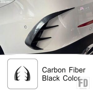 メルセデスベンツ リアエアナイフパネル装飾カバートリム Eクラス W214 2024 外装アクセサリー - Carbon Fiber Color