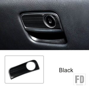 メルセデスベンツ ツールボックスハンドルデカール装飾カバートリム Sクラス W222 2014-2020 インテリアアクセサリー - Black