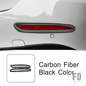 メルセデスベンツ リアフォグランプフレーム装飾カバートリム Eクラス W214 2024 外装アクセサリー - Carbon Fiber Color