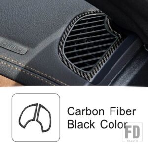 メルセデスベンツ ダッシュボード空調ベントフレーム装飾カバートリム Sクラス W222 2014-2020 インテリア - Carbon Fiber Color