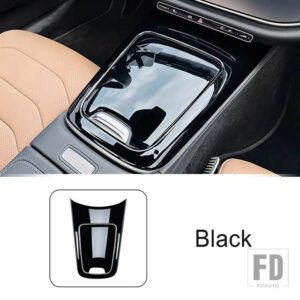 メルセデスベンツ センターコンソールパネル装飾カバートリム Eクラス W214 2024 インテリアアクセサリー - Black