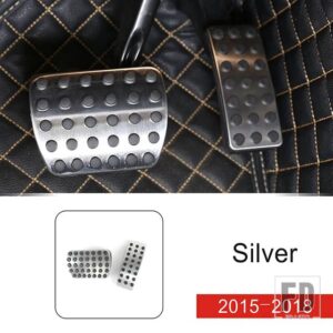 メルセデスベンツ ステンレスガスペダル装飾カバートリム GLA X156 2013-2018 インテリアアクセサリー - 2 pieces2