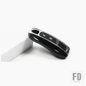 ポルシェ 人格キーケース装飾パナメーラ 2017-18 ABS キーホルダー家政婦オーガナイザーアクセサリー - Black