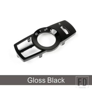 BMW ヘッドライトスイッチボタン装飾カバートリム 5 6 7シリーズ 5GT X3 X4 F10 F07 F01 F25 F26 インテリア - 1 piece6