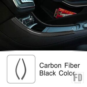 メルセデスベンツ センターコンソール収納ボックスフレーム装飾 CLA C117 GLA X156 Aクラス W176 水カップホルダーパネル - 2 pieces