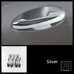 メルセデスベンツ ドアハンドルフレーム装飾カバートリム Cクラス W206 2022 自動車外装アクセサリー - Silver