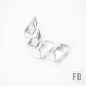 メルセデスベンツ 車内ドアボウルフレーム装飾カバートリム Aクラス W177 CLA C118 2019-2021 自動車アクセサリー - Silver
