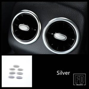 メルセデスベンツ センターコンソールエアコンボタン装飾カバートリム W177 W247 C118 X247 H247 CLA GLA GLB AB クラス - 7 pieces