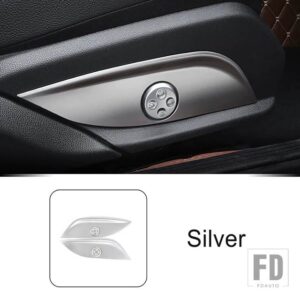 メルセデスベンツ シート調整パネル装飾カバートリム C Eクラス W205 W213 GLC X253 2015-2018 インテリア - 4 Pieces