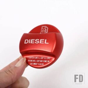 BMW 合金ガス/ディーゼル燃料タンクキャップカバートリム 1/2/3/4/5/7シリーズ F10 F15 F16 F30 F35 G30 - 1 piece