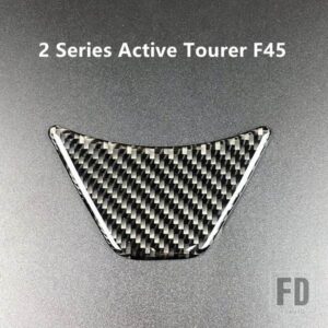 BMW CNORICARC ステアリングホイール装飾デカールカーボンインテリアモールディング X1 F48 2016-18/2シリーズアクティブツアラー F45 - 1 piece2
