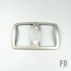 メルセデスベンツ ステンレスリア空調アウトレットベントフレームカバートリム Eクラスクーペ C207 2009-2016 - Silver