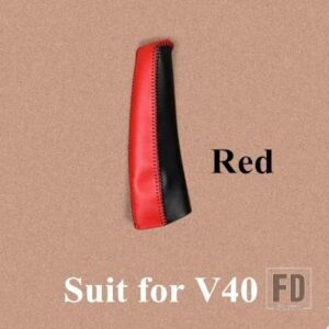 ボルボ 本革コンソールギアシフトスリーブハンドブレーキスリーブ XC60 S60 V60 V40 自動 - 1 pieces3