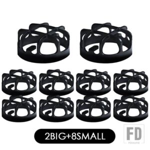 ランドローバー フロントリアリバースフォグサイドライトカバーディフェンダー90 110ボディパーツ用 - 10pieces