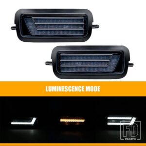 LADA NIVA 4X4 1995 LED DRL ライトランニングウインカー機能アクセサリーチューニングライトプロテクターカバー - DRL 002