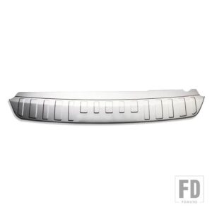 ランドローバー トランクドアシルプレート拡張リアバンパーカバーガードプロテクター 2020 ディフェンダー用 - outside silver