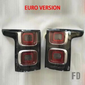 テールライトリア LED ランプレンジローバーヴォーグ L405 2018-2022 ブレーキライト EU/US/SVA/ブラックバージョン 13-17 18-22 に - EU version