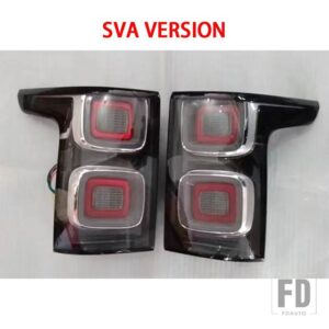 テールライトリア LED ランプレンジローバーヴォーグ L405 2018-2022 ブレーキライト EU/US/SVA/ブラックバージョン 13-17 18-22 に - SVA version