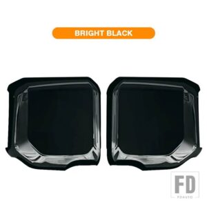 トヨタ 2024 ランドクルーザー 250 バックミラーカバープラド LC250 FJ250 外装アップグレードアクセサリーチューニング - Black