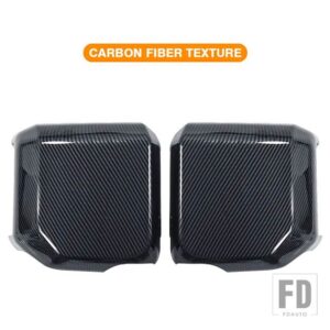 トヨタ 2024 ランドクルーザー 250 バックミラーカバープラド LC250 FJ250 外装アップグレードアクセサリーチューニング - carbon