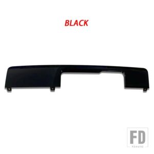 ランドローバー リアトレーラーフックカバーディフェンダー 2020 2021 2022 牽引カプラーカバープレートに適合 - Glossy Black