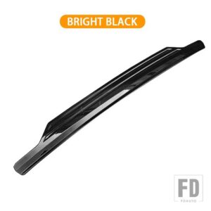 トヨタ ランドクルーザー 250 プラド LC250 2024 2025 カーアクセサリー ABS ファイバーリアブーツドアトランクリッドカバートリムテールゲート - Black