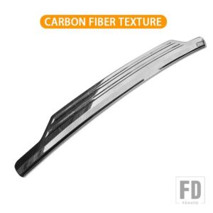 トヨタ ランドクルーザー 250 プラド LC250 2024 2025 カーアクセサリー ABS ファイバーリアブーツドアトランクリッドカバートリムテールゲート - carbon look