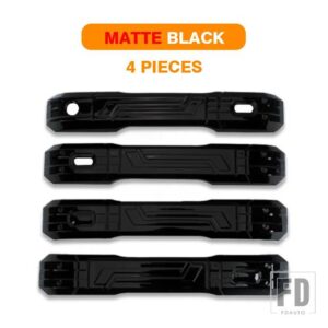 トヨタ サイドドアハンドルカバートリム ランドクルーザー 250 プラド LC250 2024 外装ドアハンドルカバーアクセサリー - matt black
