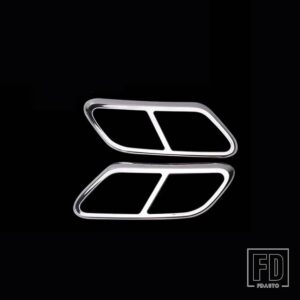 ボルボ テールスロートパイプカバートリム XC90 S90 XC40 V90 XC60 S60 V60 排気テールパイプフレームカーアクセサリー - XC40