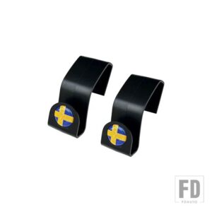 ボルボ S60 S90 XC60 XC90 XC40 V90 V60 C40 グローブボックスフックカーキャリアアクセサリー - 2pcs