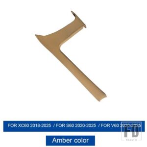 ボルボ XC90 S90 V90 S60 V60 XC60 中央制御ギアシフトパネルアームレストボックスパッド抗キックパッドカーアクセサリー装飾 - xc60 s60v602