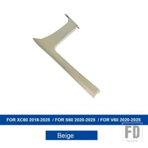 ボルボ XC90 S90 V90 S60 V60 XC60 中央制御ギアシフトパネルアームレストボックスパッド抗キックパッドカーアクセサリー装飾 - xc60 s60v603