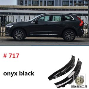 ボルボ 2025 XC60 マッドフラップブルー 2018 2019 2020-2024 スペシャルなリアドアリアフェンダーカーアクセサリーマッドガード - onyx black