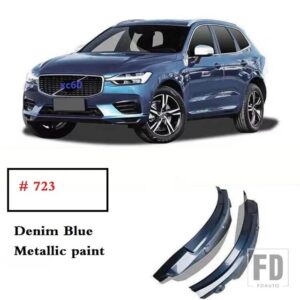 ボルボ 2025 XC60 マッドフラップブルー 2018 2019 2020-2024 スペシャルなリアドアリアフェンダーカーアクセサリーマッドガード - denim blue