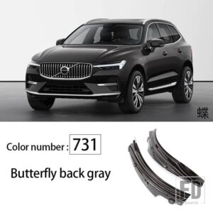 ボルボ 2025 XC60 マッドフラップブルー 2018 2019 2020-2024 スペシャルなリアドアリアフェンダーカーアクセサリーマッドガード - 731
