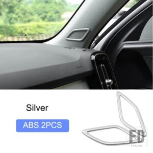 ボルボ XC40 2019-2024 インテリアアクセサリー中央コンソール装飾フレームカバートリム ABS ステッカー