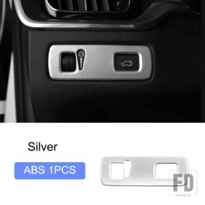 ボルボ XC40 2019-2024 インテリアアクセサリー中央コンソール装飾フレームカバートリム ABS ステッカー