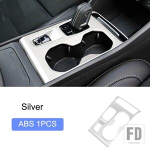 ボルボ XC40 2019-2024 インテリアアクセサリー中央コンソール装飾フレームカバートリム ABS ステッカー