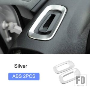 ボルボ XC40 2019-2024 インテリアアクセサリー中央コンソール装飾フレームカバートリム ABS ステッカー