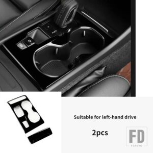 ボルボ XC40 ステッカーリアエアアウトレット装飾室内装飾フレームステンレスアクセサリー用 - 2pcs5